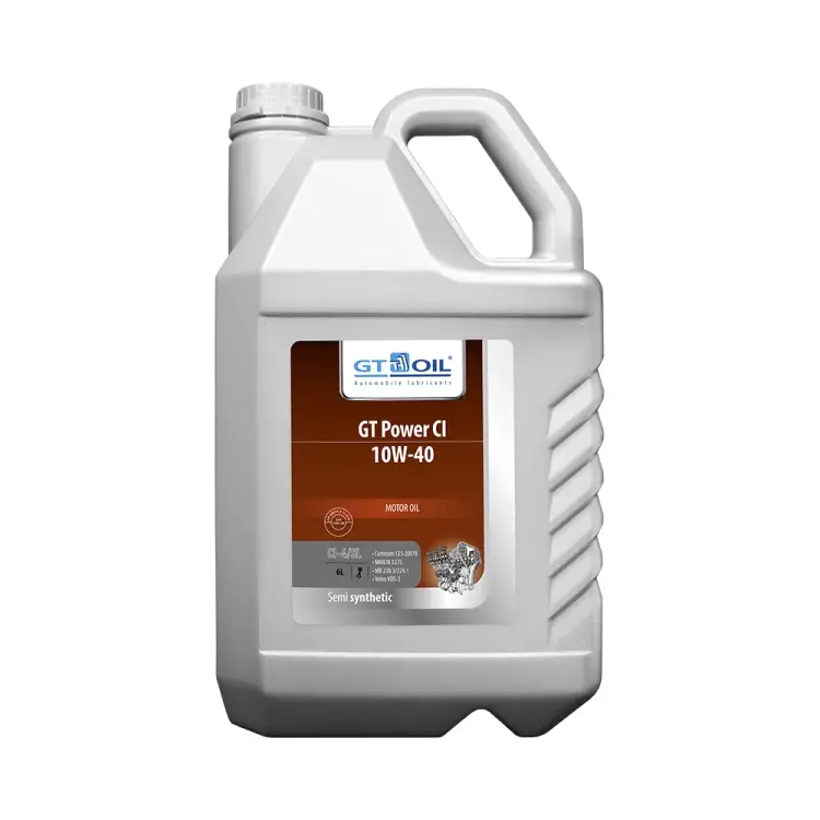 Масло GT OIL Power CI SAE 10W-40 API CI-4/SL 8809059407752