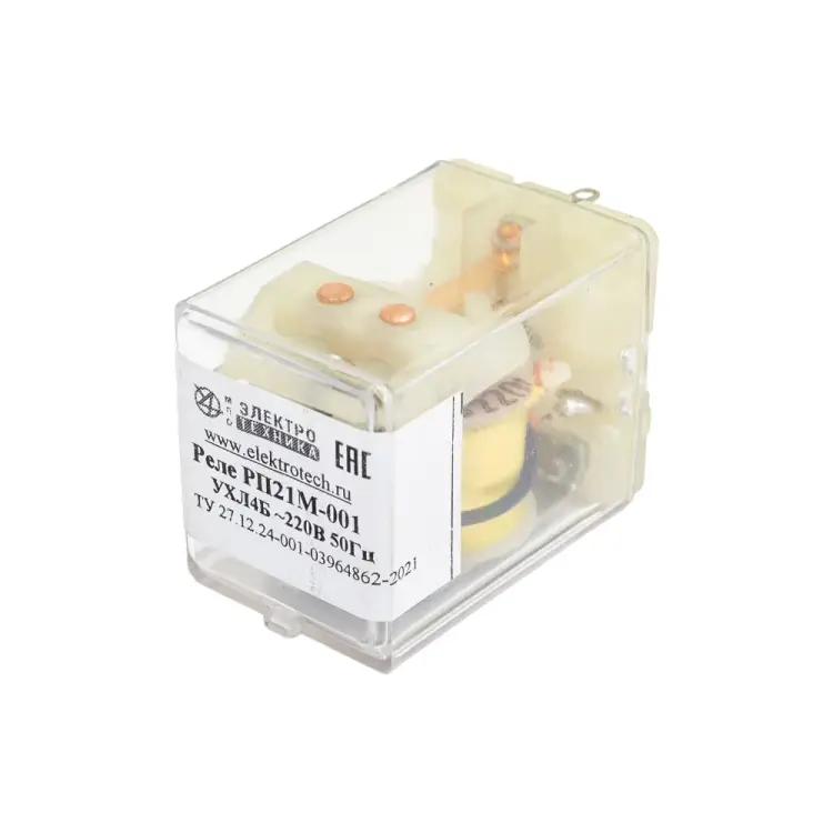 Промежуточное реле ООО МПО Электротехника РП21М-001 УХЛ4Б 220/50 20018510