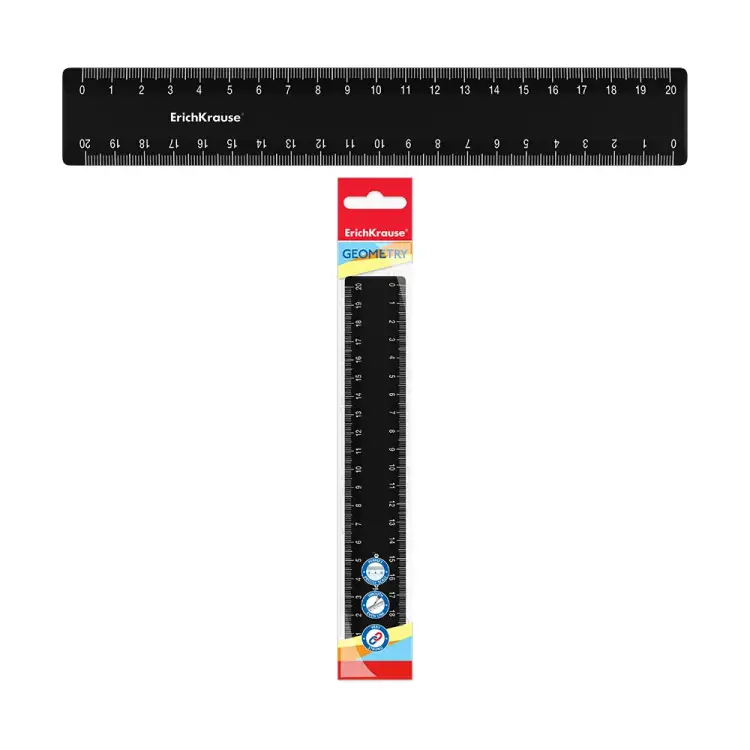 Пластиковая линейка ErichKrause Classic 53877