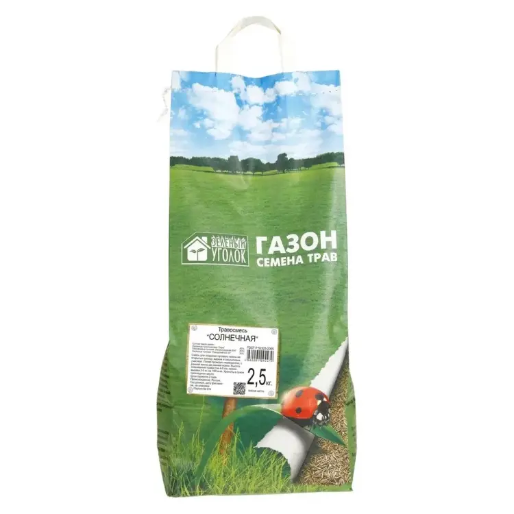 Травосмесь газона семена Зеленый уголок Солнечная 4660001294479