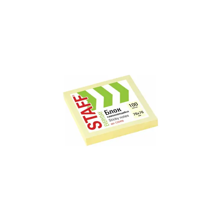 Самоклеящийся блок-стикеры Staff 126496