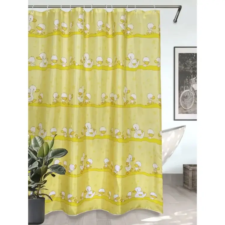 Штора для ванной комнаты Bath Plus YELLOW QUACK 2100S/22