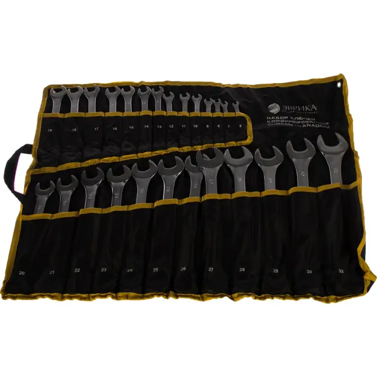 Набор комбинированных ключей Эврика ER-31260 Набор комбинированных ключей Эврика ER-31260