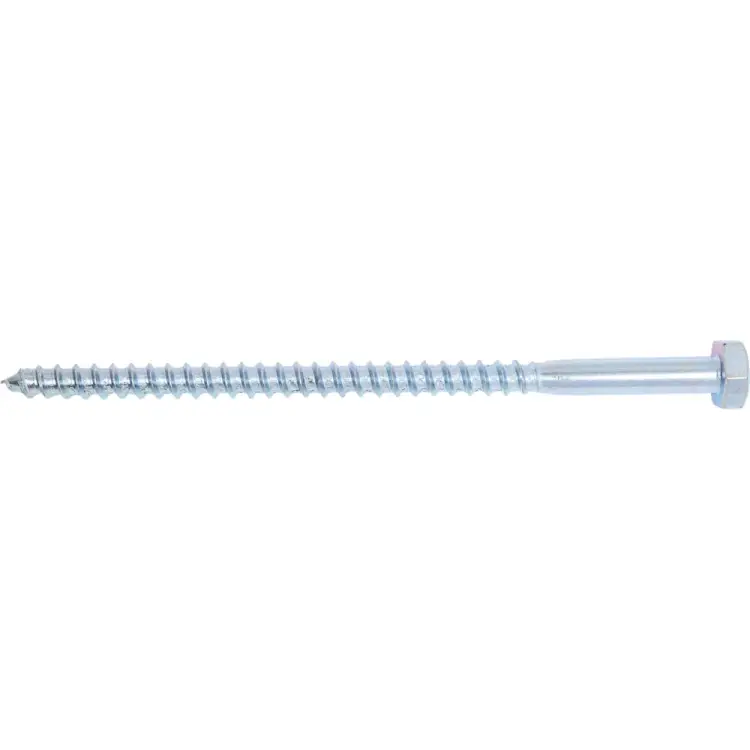 Оцинкованный шуруп Bohrer 10x180 DIN571 10 шт. DIN571-10/180-10