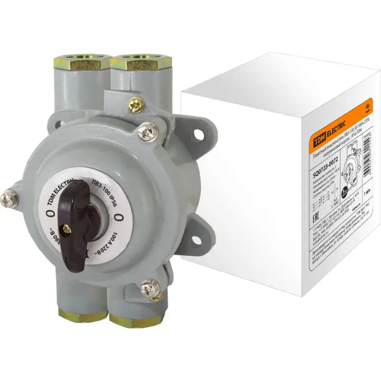 Пакетный выключатель TDM ELECTRIC ПВ3-100 3П SQ0723-0072