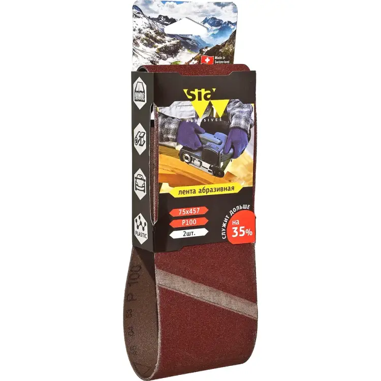 Бесконечная лента шлифовальная Sia Abrasives 2920 siawood sw457-100 Бесконечная лента шлифовальная Sia Abrasives 2920 siawood sw457-100