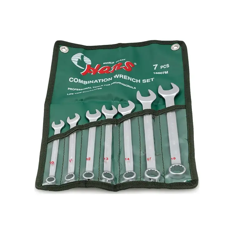 Комплект комбинированных ключей HANS 16607M