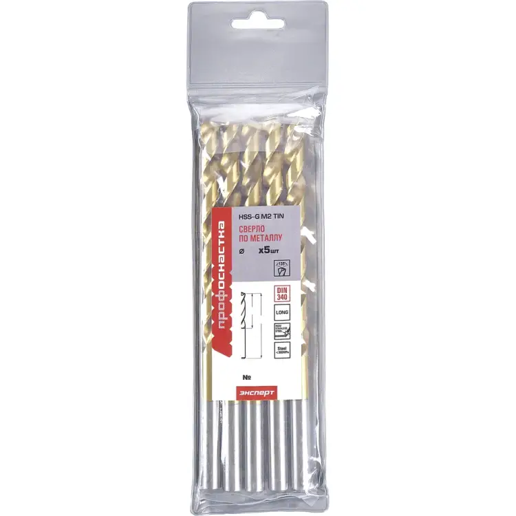 Удлиненное сверло по металлу Профоснастка Эксперт №716 30206076