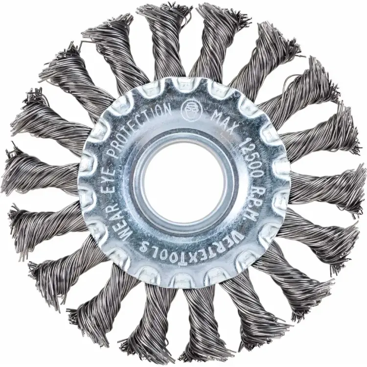 Плоская щетка для УШМ vertextools 12100-100 Плоская щетка для УШМ vertextools 12100-100