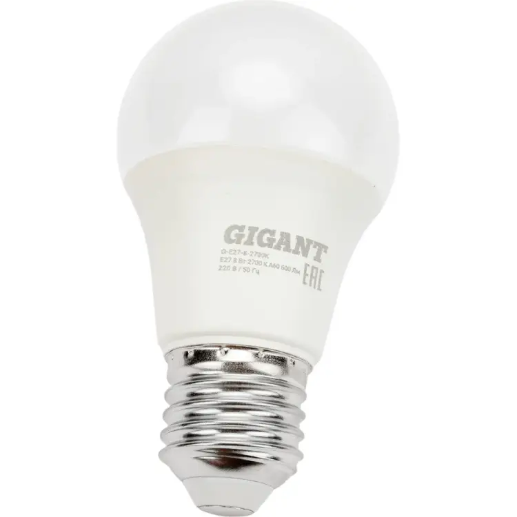 Светодиодная лампа Gigant G-E27-8-2700K