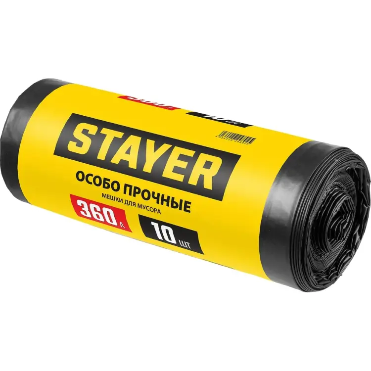 Строительные мусорные мешки STAYER Heavy Duty 39157-360 Строительные мусорные мешки STAYER Heavy Duty 39157-360