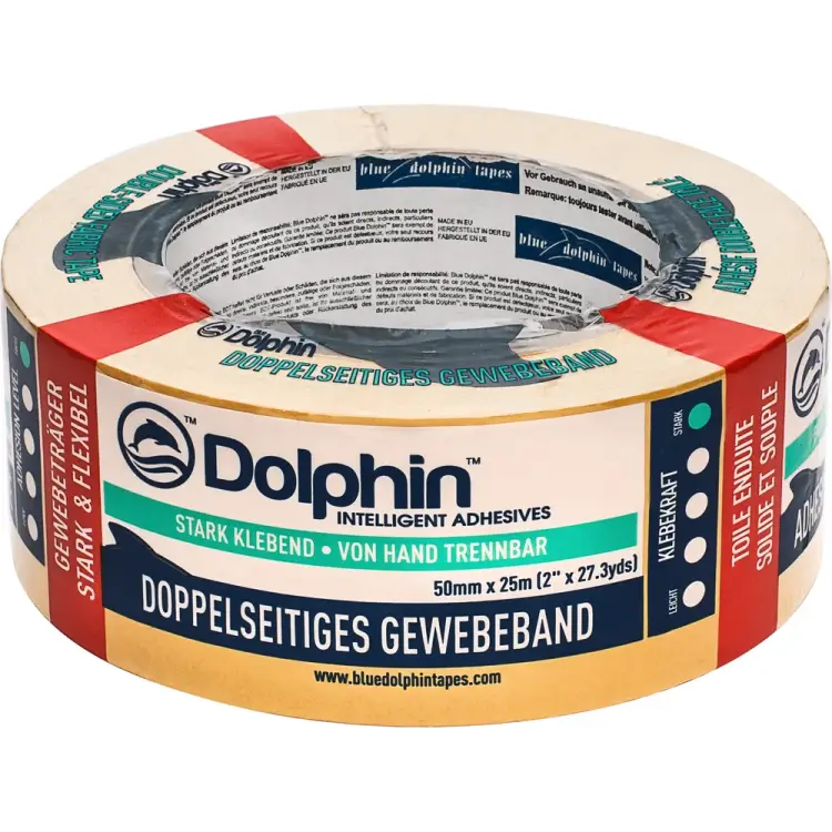 Двухсторонняя ковровая клейкая лента Blue Dolphin Double-sided Fabric 05-3-03-EN