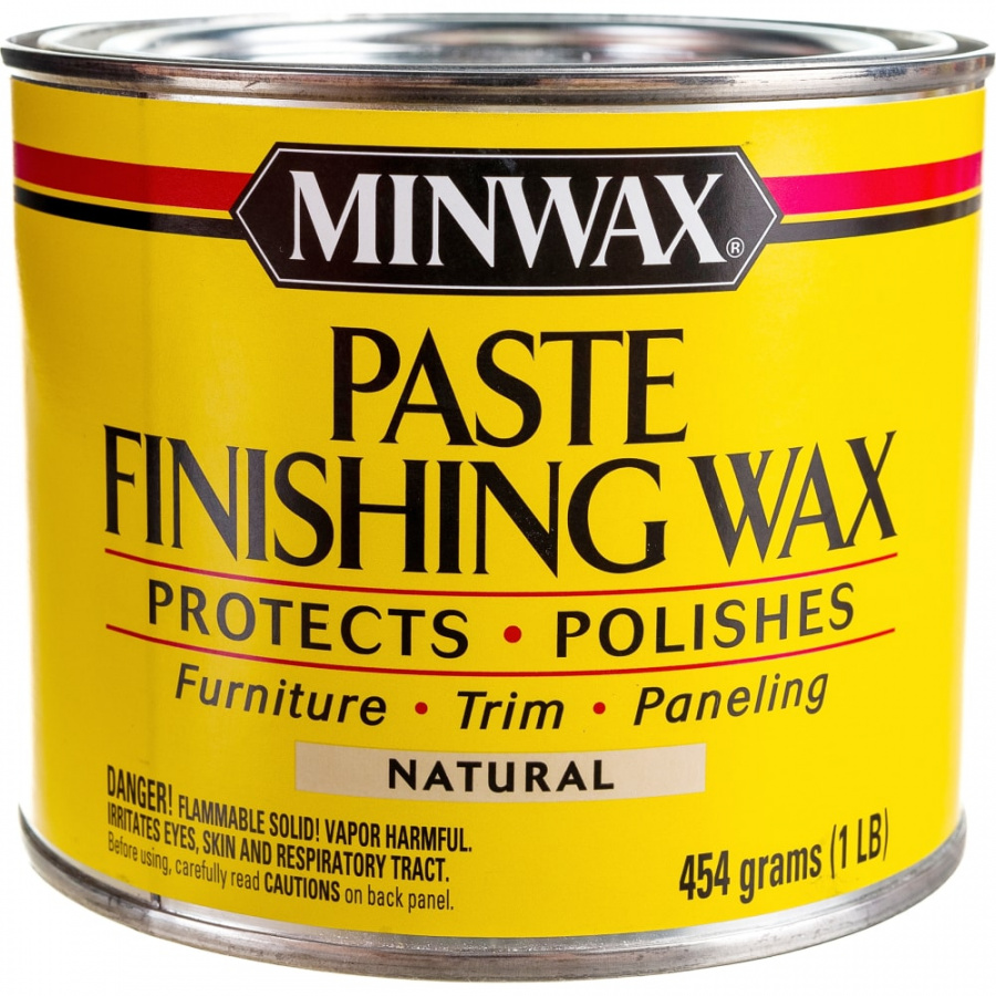 Натуральный воск для дерева Minwax PASTE WAX