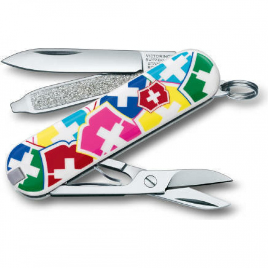 Нож-брелок Victorinox Classic "VX Colors"