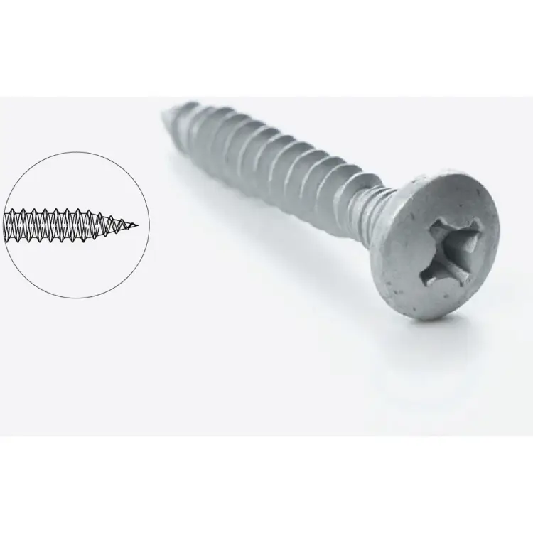 Остроконечный кровельный оцинкованный саморез Fachmann 5.5x35 мм, 1000 шт. 08.041