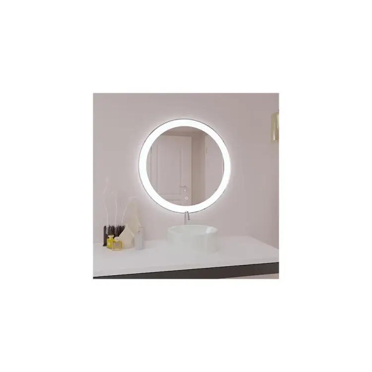 Зеркало SANTREK HOME с LED подсветкой "ФИЕСТА премиум" 600x600мм (круг) 79479 Зеркало SANTREK HOME с LED подсветкой "ФИЕСТА премиум" 600x600мм (круг) 79479