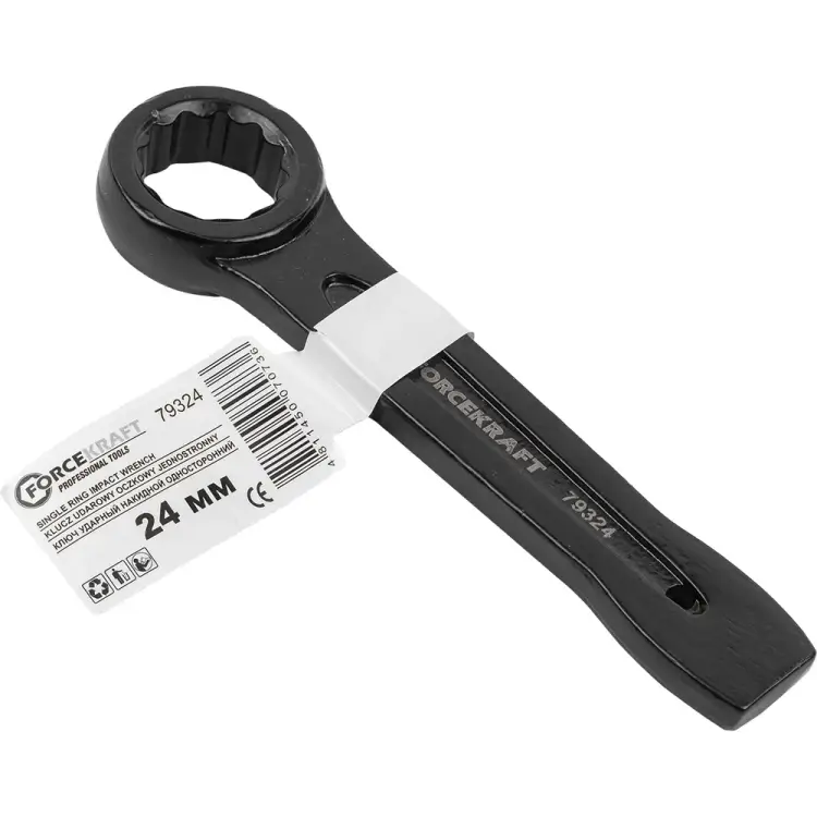 Ударный односторонний накидной ключ Forcekraft FK-79324(26956)