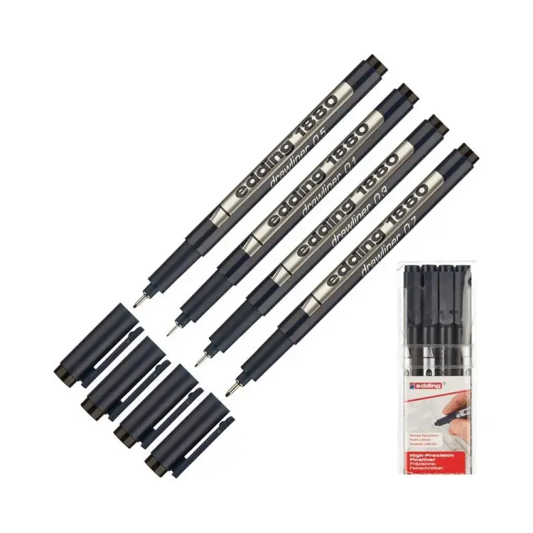 Линер для черчения EDDING E-1880/4S 43841
