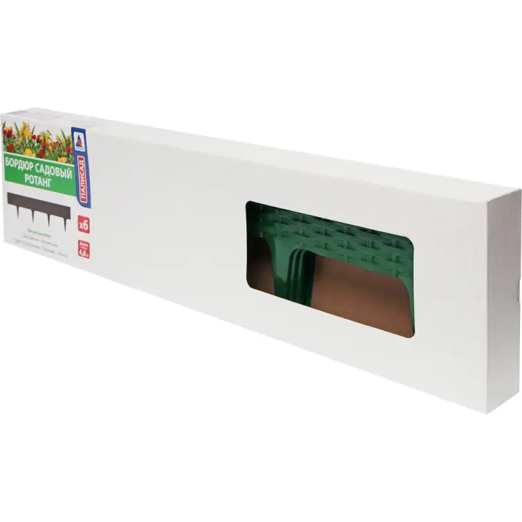Садовый бордюр ПРОТЭКТ БР-4,8 Х