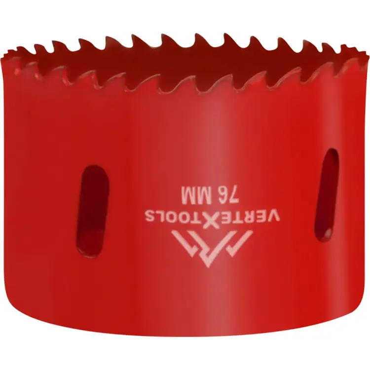 Коронка биметаллическая vertextools 2525-76 Коронка биметаллическая vertextools 2525-76