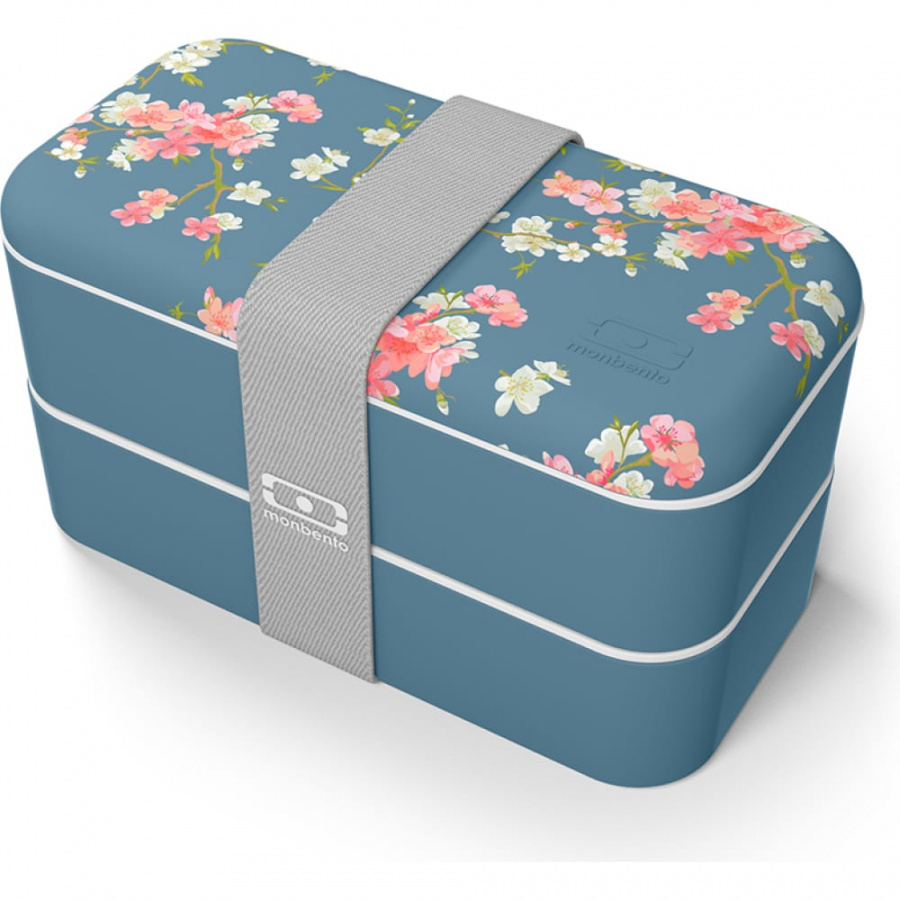 Ланч-бокс Monbento MB Original Flower mood denim