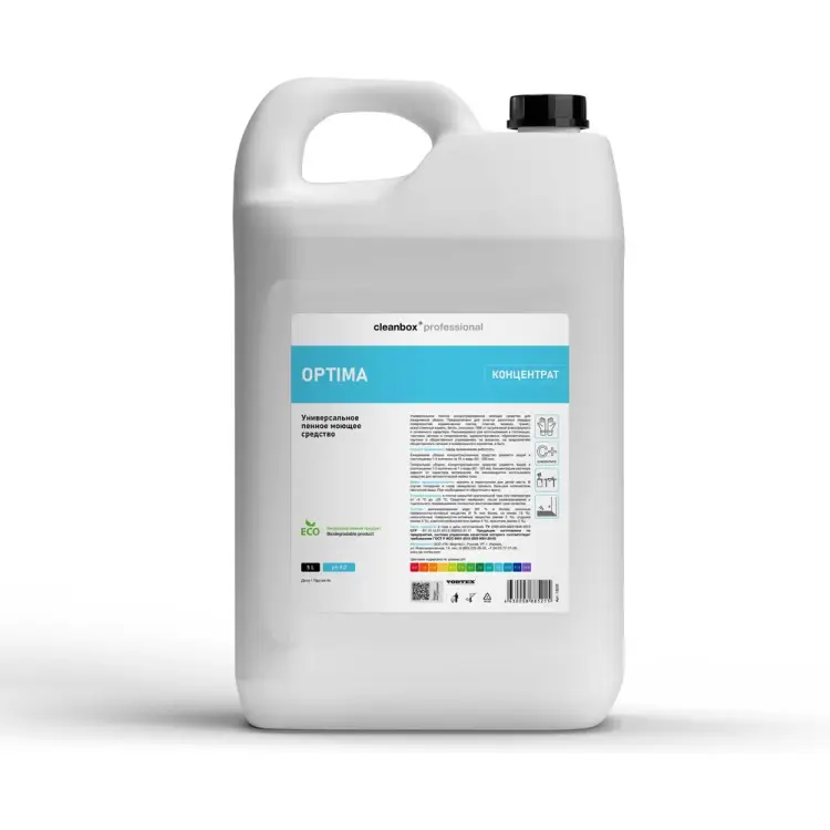 Универсальное моющее средство для очистки пола, плитки дерева, пластика CleanBox Professional Optima 13235пэт