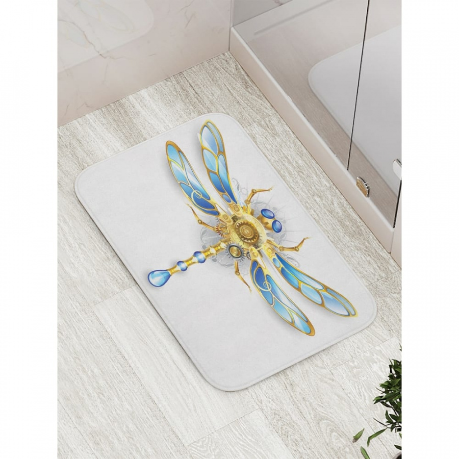 Противоскользящий коврик для ванной, сауны, бассейна JOYARTY Призванное насекомое