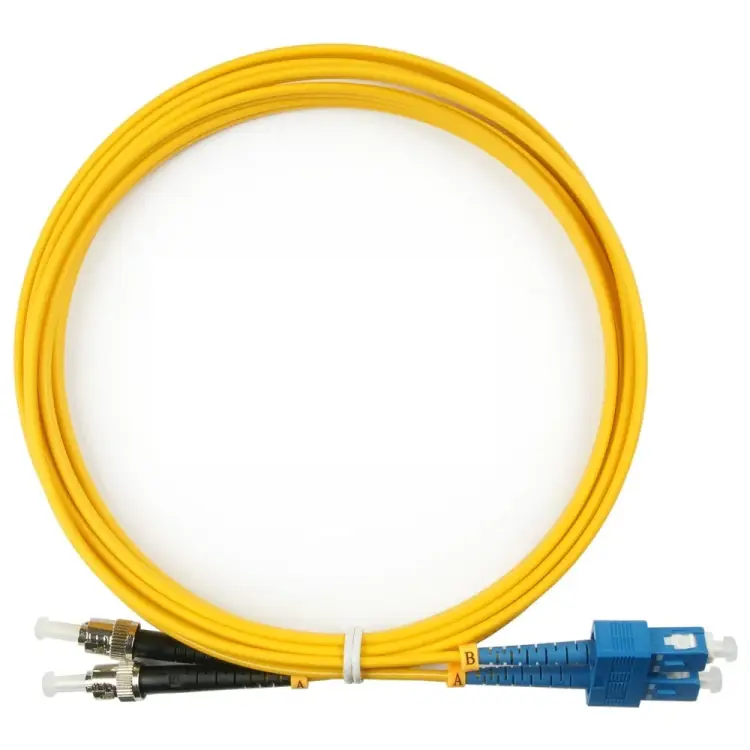 Дуплексный оптический патч-корд TopLan DPC-TOP-657A1-SC/U-ST/U-0.5