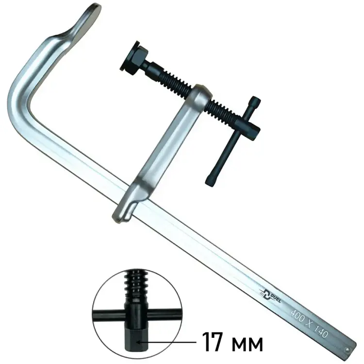 Столярная F-образная струбцина DUEL 37004014