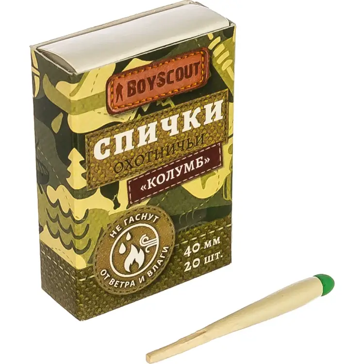 Спички BOYSCOUT Колумб 61032 Спички BOYSCOUT Колумб 61032