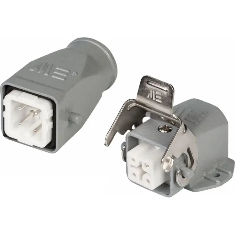 Прямоугольный промышленный разъем Mete Enerji H4A-BM-GF 685551K Прямоугольный промышленный разъем Mete Enerji H4A-BM-GF 685551K