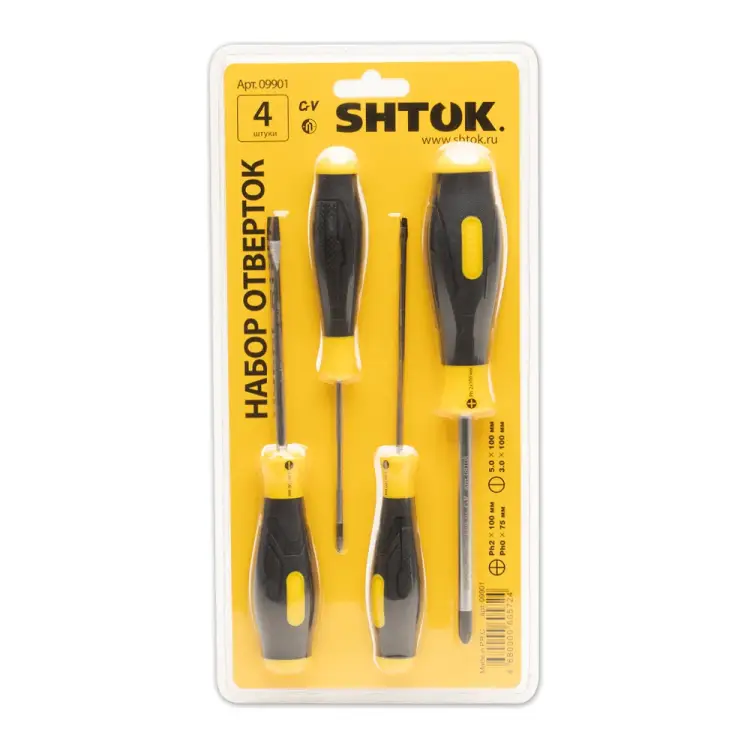 Набор отверток SHTOK 09901