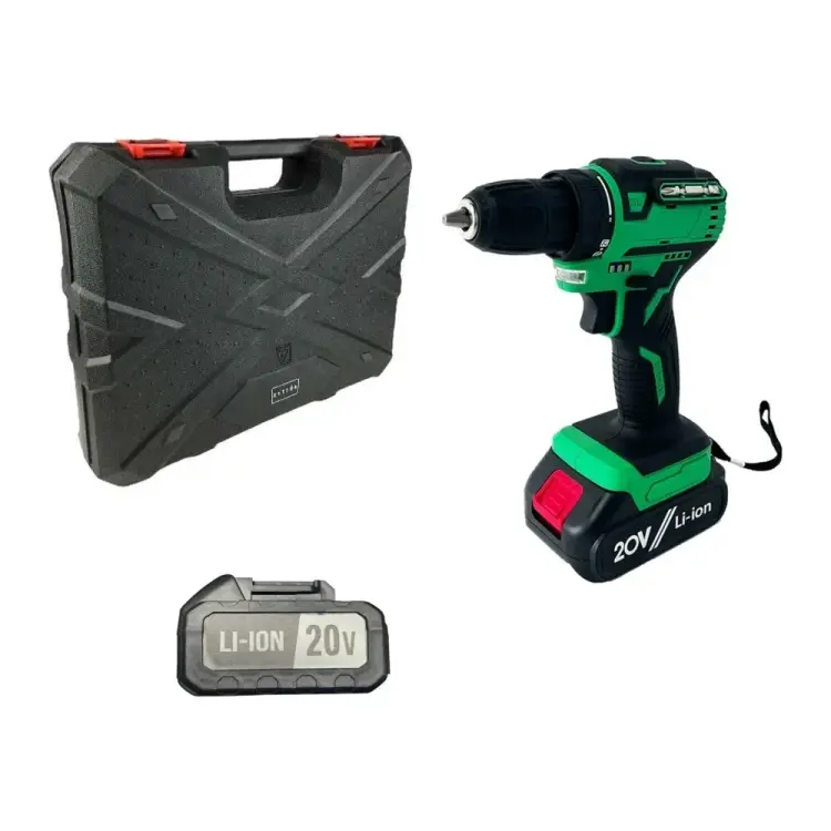 Бесщеточная аккумуляторная дрель-шуруповерт Zitrek Greenpower 20 Pro 063-4061