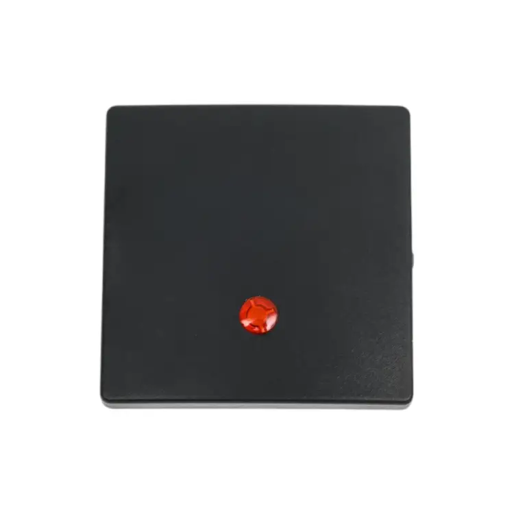 Клавиша для кнопочного одноклавишного выключателя Simon с подсветкой графит 73011-62