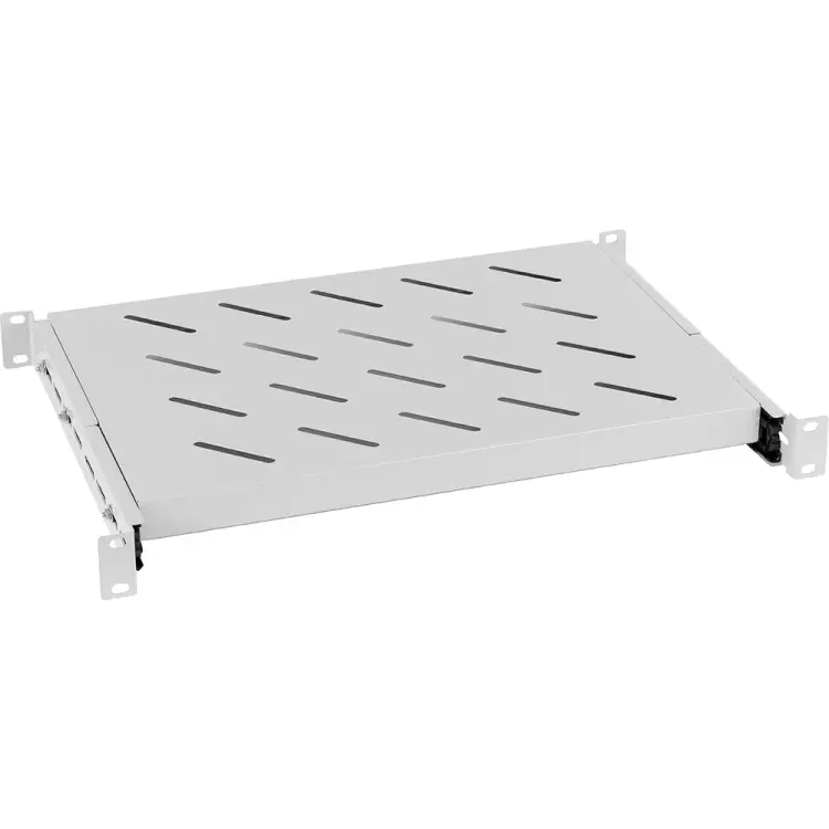 Выдвижная полка для шкафов и стоек глубиной 600 мм Cabeus JE05-600