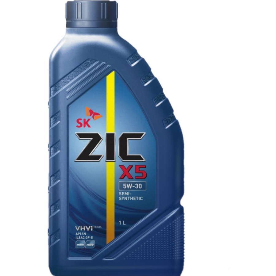 Полусинтетическое масло для легковых авто zic X5 5w30 SN GF-5 GM dexos1