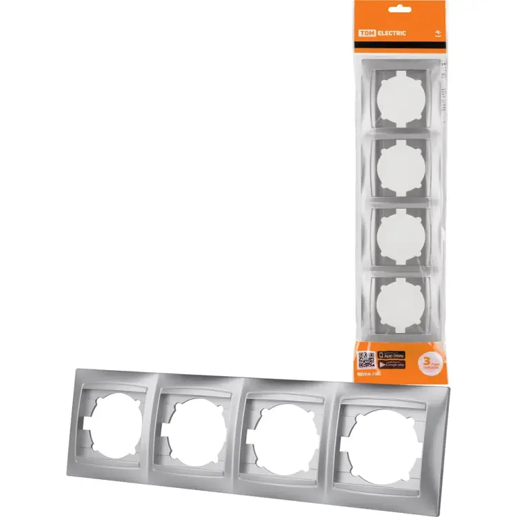 Четырехпостовая горизонтальная рамка TDM ELECTRIC Лама SQ1815-0232