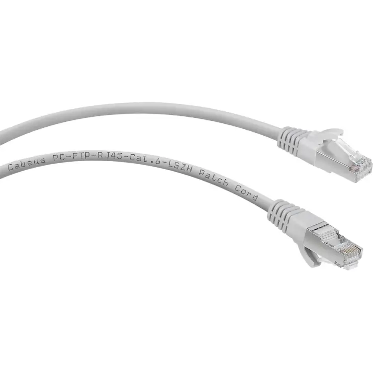 Экранированный патч-корд Cabeus PC-FTP-RJ45-Cat.6-10m-LSZH Экранированный патч-корд Cabeus PC-FTP-RJ45-Cat.6-10m-LSZH