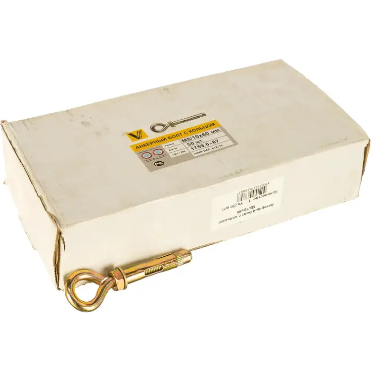 Анкерный болт МЕТИЗНЫЙ ДВОР M8/10x60 (50 шт.) 4607159068897