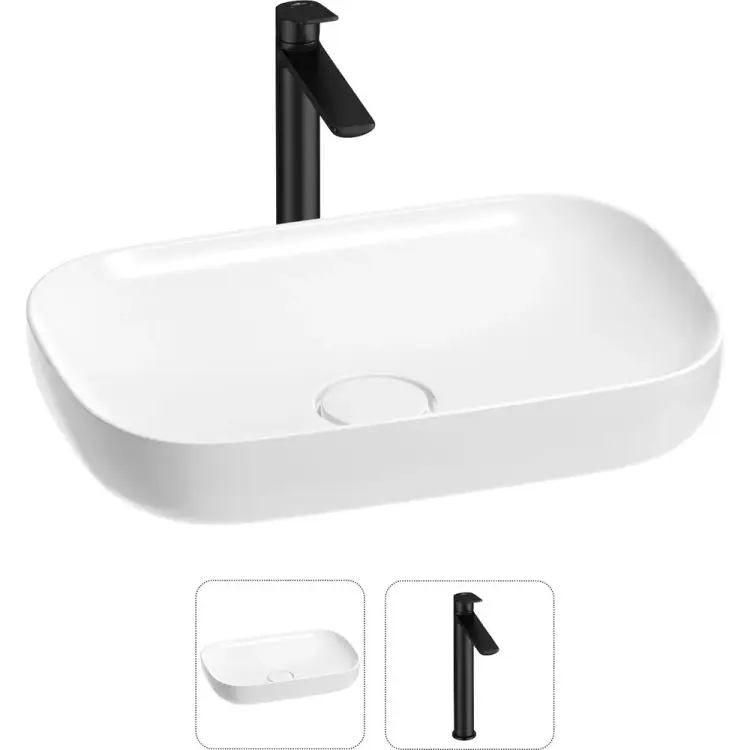 Раковина для ванной Wellsee Croquis 201000572