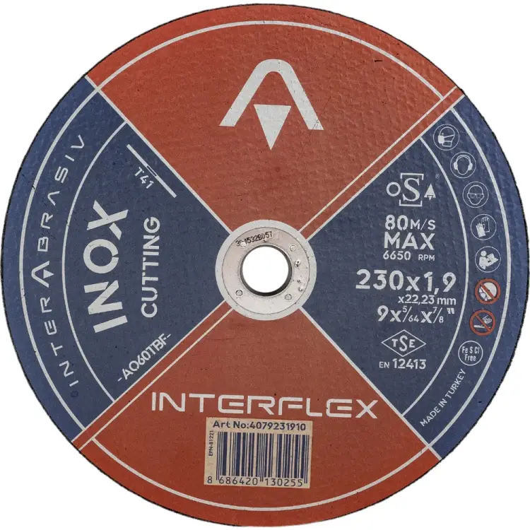 Отрезной круг Interflex INOX A060TBF 4079231910 Отрезной круг Interflex INOX A060TBF 4079231910