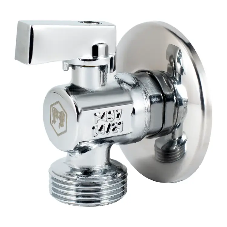 Угловой шаровой кран PROFACTOR н/н 1/2 дюйма х 3/4 дюйма PF BAV 355