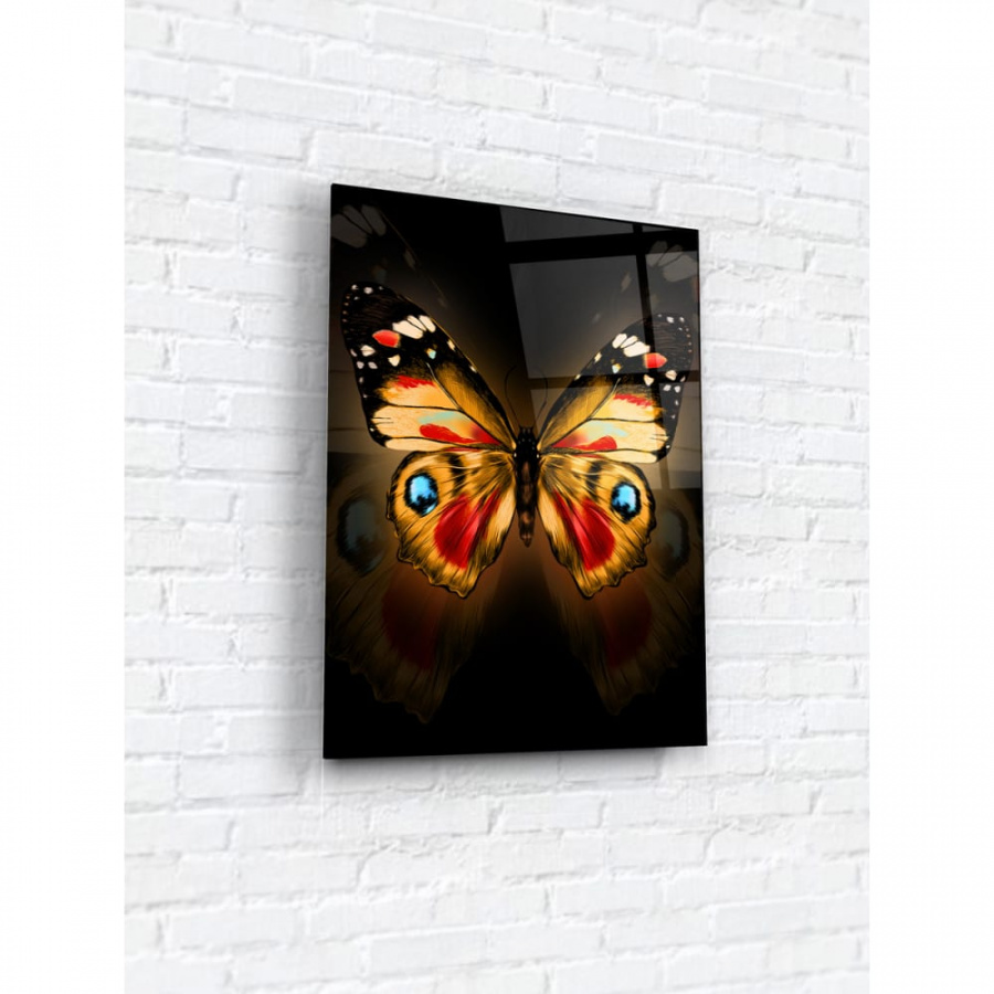 Картина на стекле ARTABOSKO бабочка