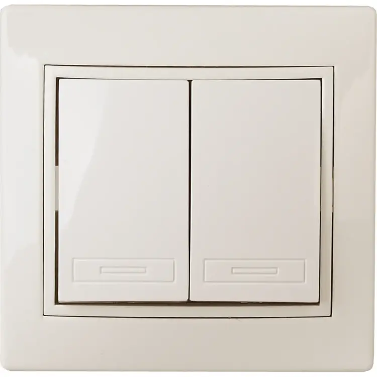 Двухклавишный переключатель Intro 110702 10А250В Б0053804