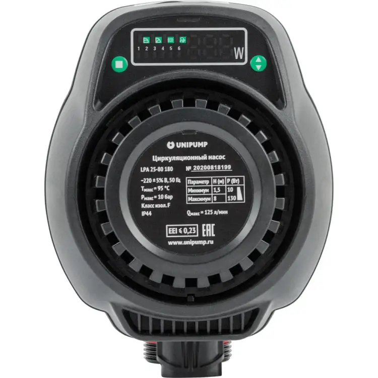 Циркуляционный насос отопления UNIPUMP LPA 32-80 37208 Циркуляционный насос отопления UNIPUMP LPA 32-80 37208