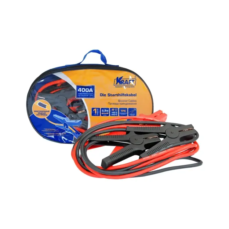 Провода прикуривания KRAFT 880002