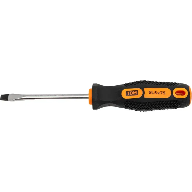 Шлицевая двухкомпонентная отвертка TDM ELECTRIC Алмаз SQ1006-1005