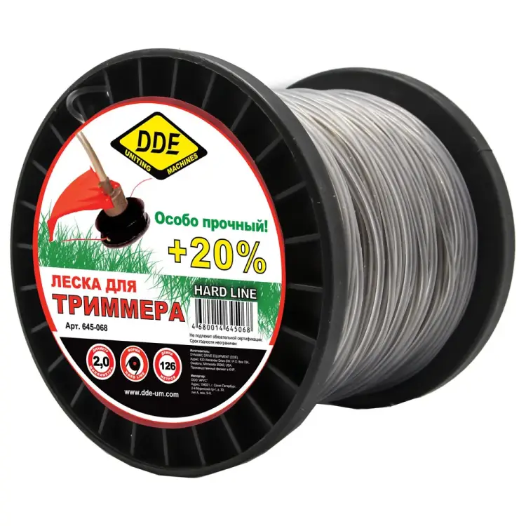 Триммерный корд DDE Hard line 645-068
