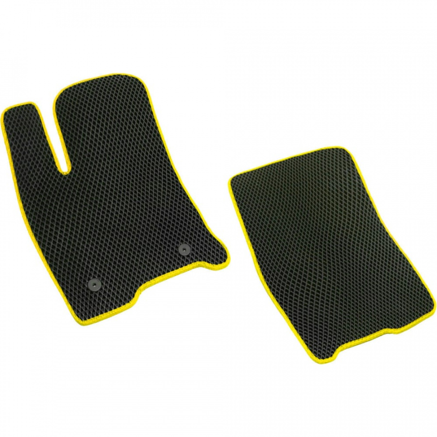 Передние коврики для Lada Largus 2013 - 2020 Vicecar 2EV49003-желтый