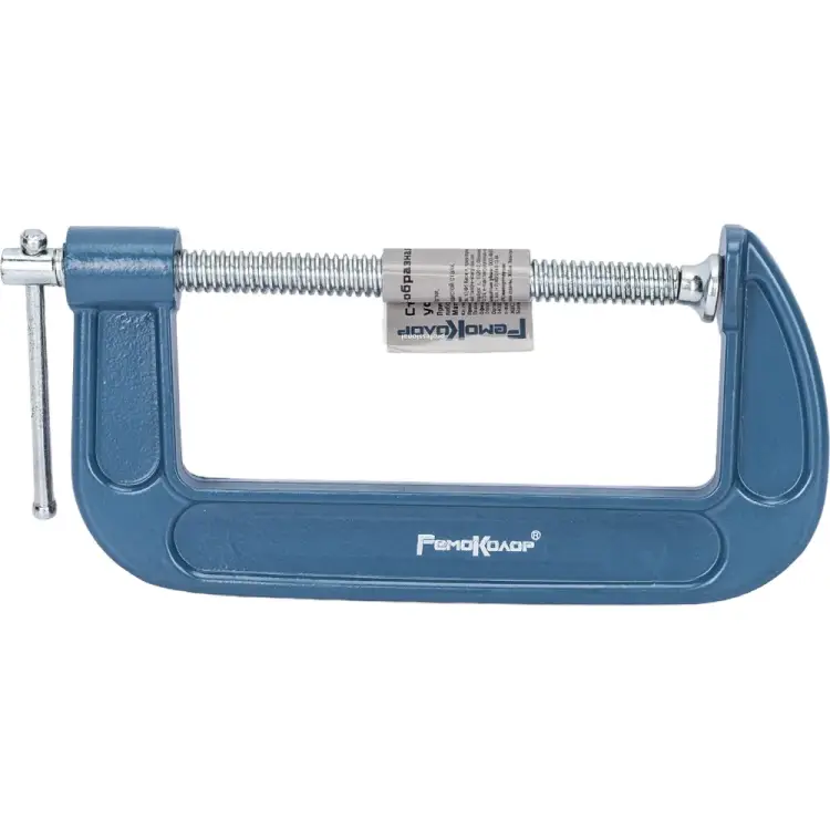 Усиленная G-образная струбцина РемоКолор 44-1-650